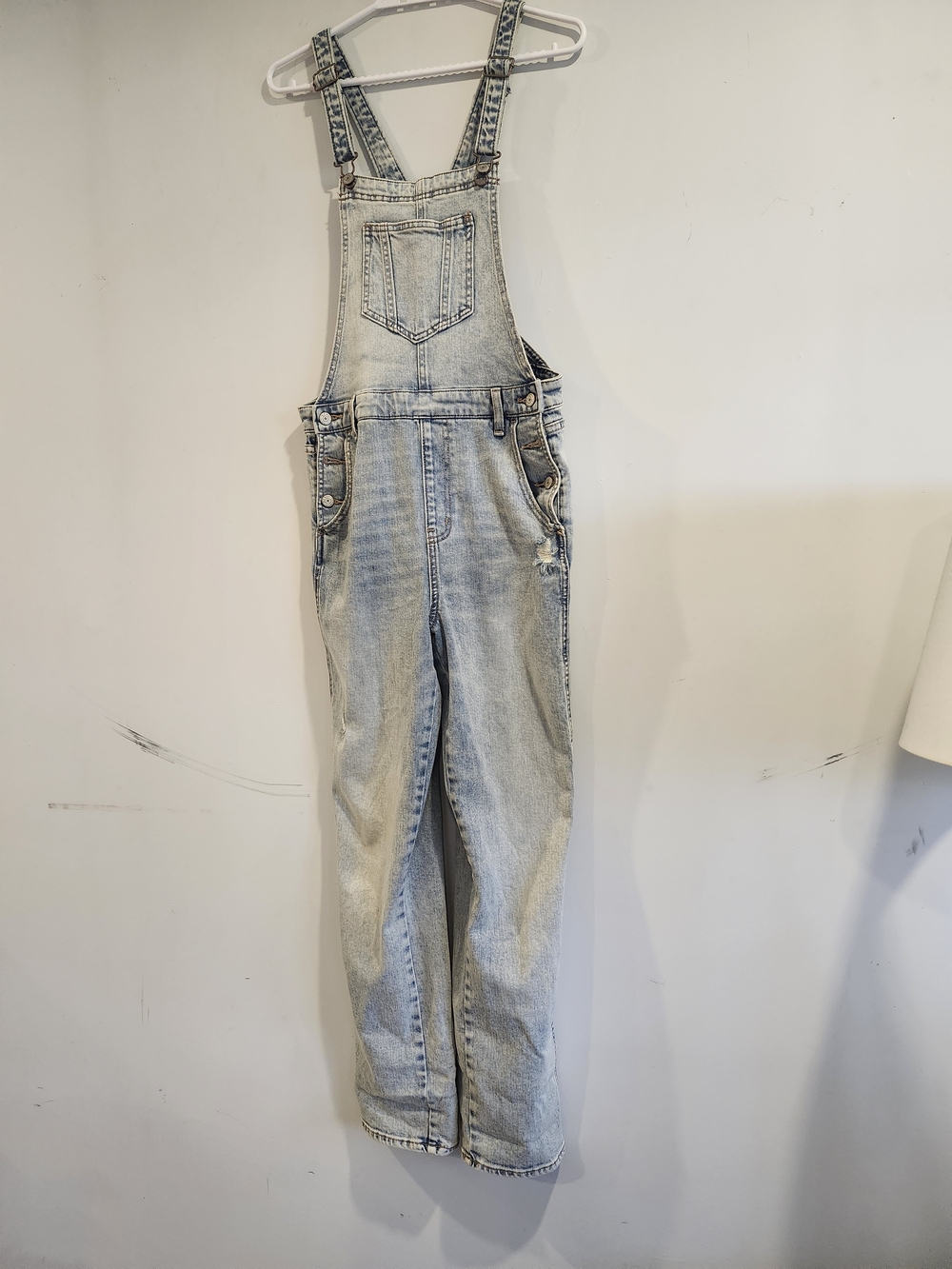 Old Navy Light Blue Denim Women’s Overalls - Size 10